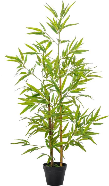 Produktbild Outsunny Künstlicher Bambus im Topf (120 cm)