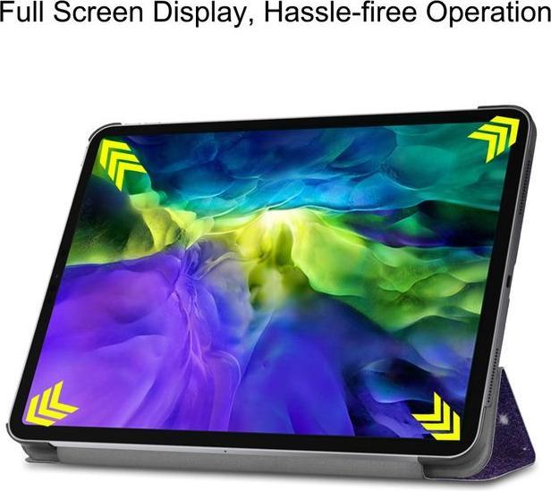 Actual product image MU Style Triple folding cover with pattern (IPad Pro 11 (2020))
