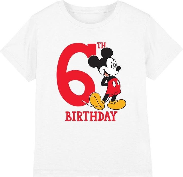 Disney TShirt 6 Geburtstag (128)