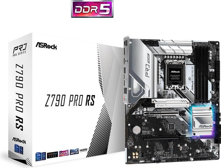 Produktbild AsRock Z790 Pro RS (LGA 1700, Intel Z790, ATX)