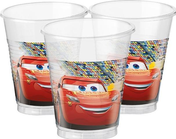 Produktbild Decorata Party Cars McQueen Geburtstagsbecher (8 x)