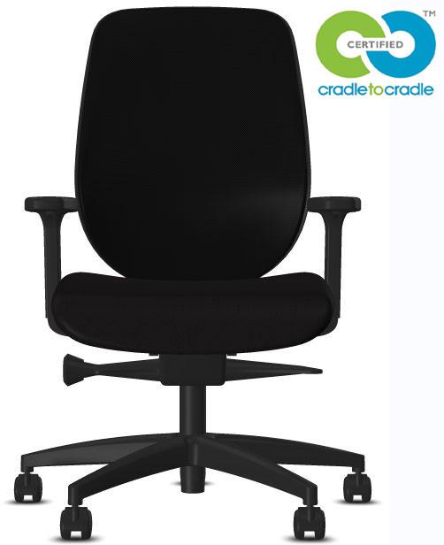 Image du produit Giroflex Bürostuhl 353 schwarz, mit Armlehne