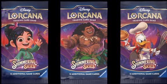 Actual product image Disney Lorcana Trading Card Game: Set 5 - Booster (English) (English, Booster Pack)