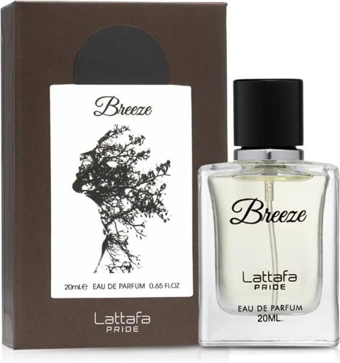 Actual product image Lattafa Perfumes Breeze EDP 20ml 0.6oz Mini Travel Size Bergamot Incense Cardamom (Eau de parfum)