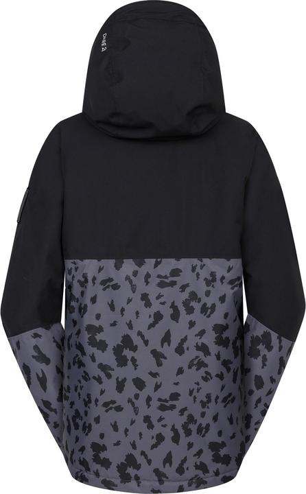 Actual product image Dare2b Womens/Ladies Snowburst Leopard Print Overhead Ski Jacket