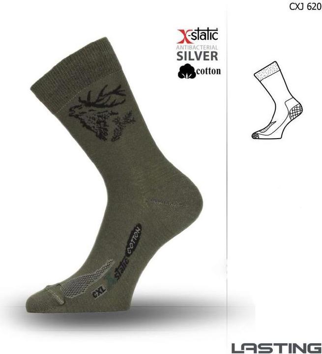 Immagine prodotto Lasting Calze X-Static Silver Ion HIRSCH Unisex (Confezione singola, 42 - 45, 34 - 37, 38 - 41, 46 - 49)