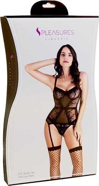 Actual product image S Pleasures Set Bustier (One size)