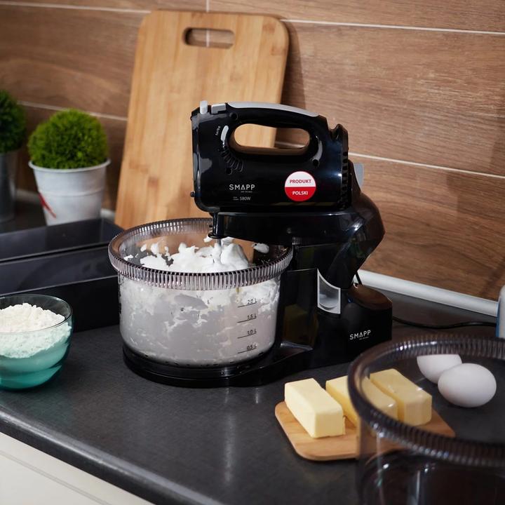Productafbeelding Smapp Handmixer Blender met kom 451.8 2 kommen zwart (580 W)