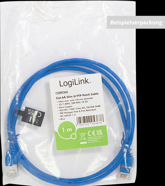 Produktbild LogiLink Netzwerkkabel (STP, CAT6a, 5 m)