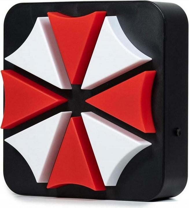 Actual product image Numskull Resident Evil Umbrella Corporation - 3D wall light