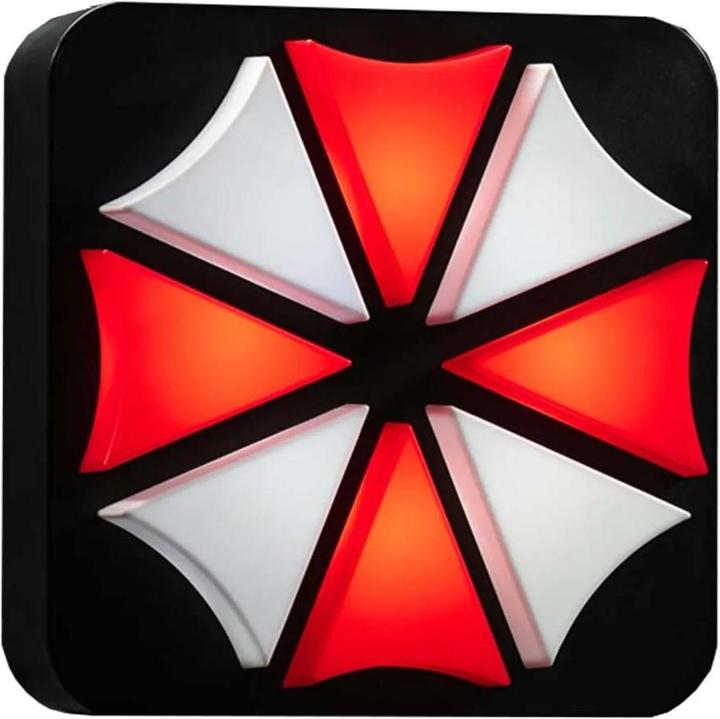 Actual product image Numskull Resident Evil Umbrella Corporation - 3D wall light