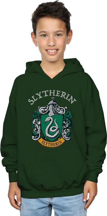 Immagine prodotto Slytherin Crest Felpa con Cappuccio Ragazzi (140, 146)