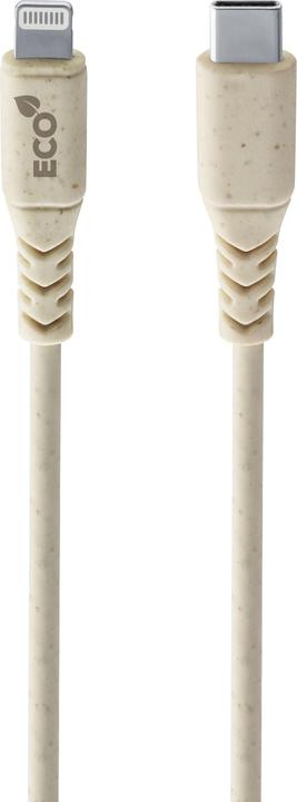 Produktbild Cellularline Become Eco Cable 120cm - USB-C to Lightning (1.20 m)
