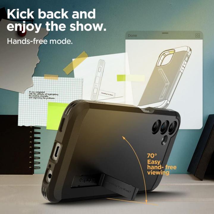 Actual product image Spigen Tough Armor Hulle compatible (Samsung Galaxy A15, Samsung Galaxy A15 5G)