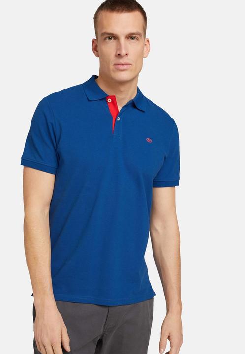 Produktbild Tom Tailor Poloshirt Basic Poloshirt mit kleiner Logo-Stickerei (M)