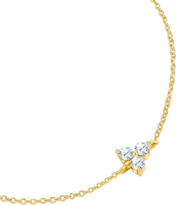 Actual product image Glanzstücke München Ladies bracelet sterling silver - 34462 (17 cm, Sterling Silver)