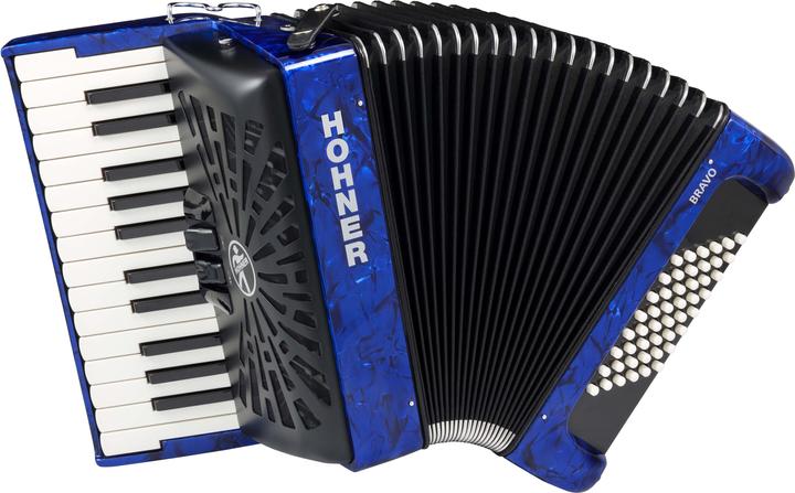 Actual product image Hohner Accordion Bravo II 48 (Piano accordion)
