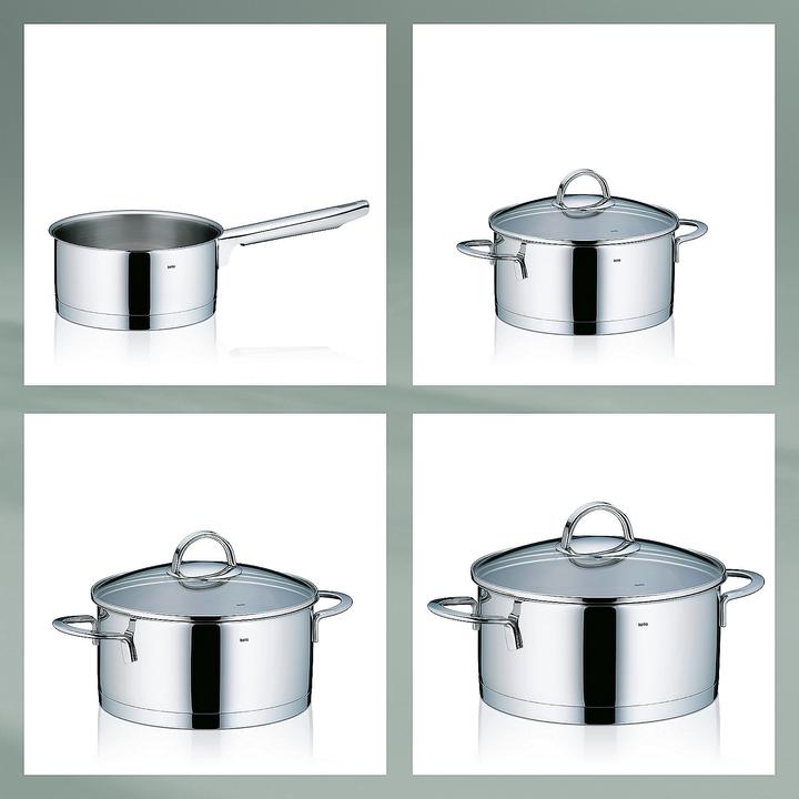 Produktbild Kela Kochtopf-Set Cailin (24 cm, Pfannenset + Topfset, Edelstahl)