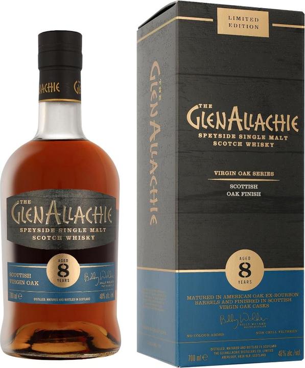 The Glen Allachie The GlenAllachie 8 Years Old SCOTTISH VIRGIN OAK FINISH 48% Vol. 0,7l in Geschenkbox