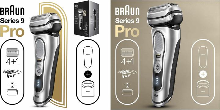 Actual product image Braun Series 9 wet&dry