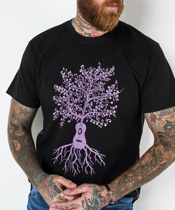 Actual product image Joe Browns Guitar Tree Graphic T-Shirt (L)