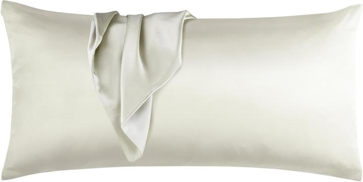 Aspero Seiden Kissenbezug (Kopfkissenbezug, 40 x 80 cm)