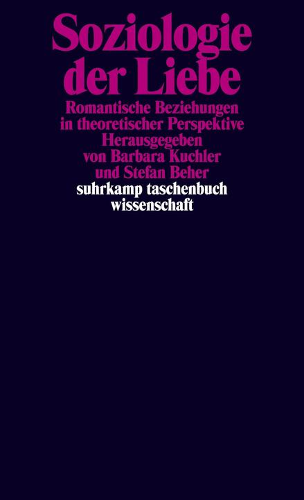 Produktbild Soziologie der Liebe (Deutsch, Barbara Kuchler, Stefan Beher, 2014)