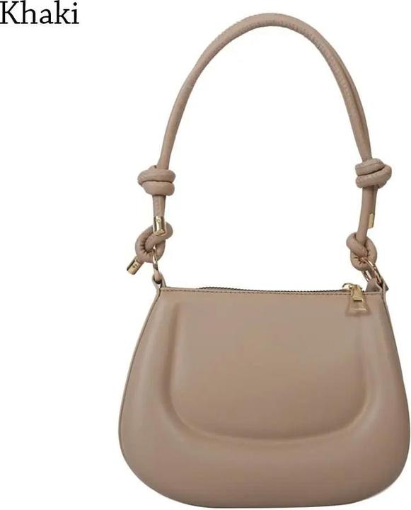 Immagine prodotto Only-Bags.Store Borsa a tracolla in pelle PU Colore solido Borsa ascellare Borsa messenger Borse a tracolla