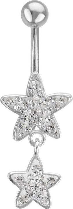 Image du produit Bijouteria Piercing nombril (Acier chirurgical 316L, Cristallin)
