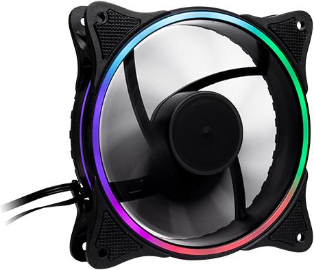 Image du produit Intertech Inter-Tech 888860272 Computer Cooling Component Universal Fan 12 cm Black 1 pièce(s) (120 mm, 1 x)