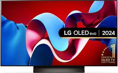 Produktbild LG OLED55C41LA OLED 55", 139cm, UHD 4K, SMART (55", C4, OLED, 4K, 2024)
