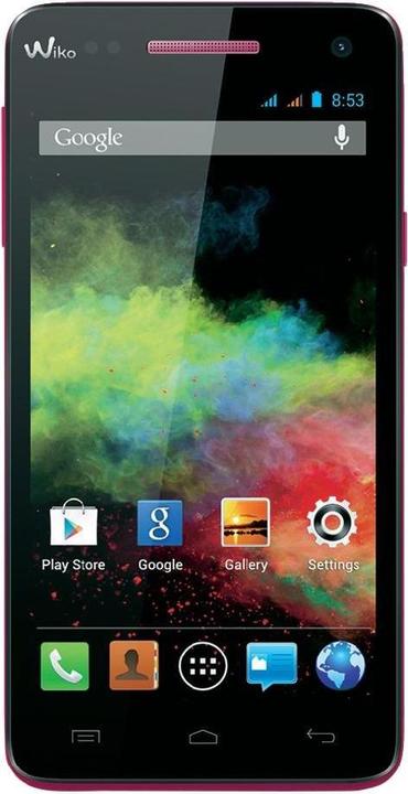 Wiko Rainbow (4 GB, Fuchsia, 5", Dual SIM, 8 Mpx, 3G)