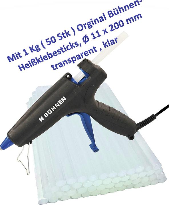 Produktbild Bühnen Heissklebepistole inkl. 50 Patronen