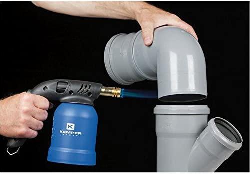Actual product image Kemper Blowtorch with piezo ignition incl. 4 x gas cartridge, KE2019