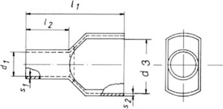 Actual product image Klauke Twin ferrule 2 x 0.2