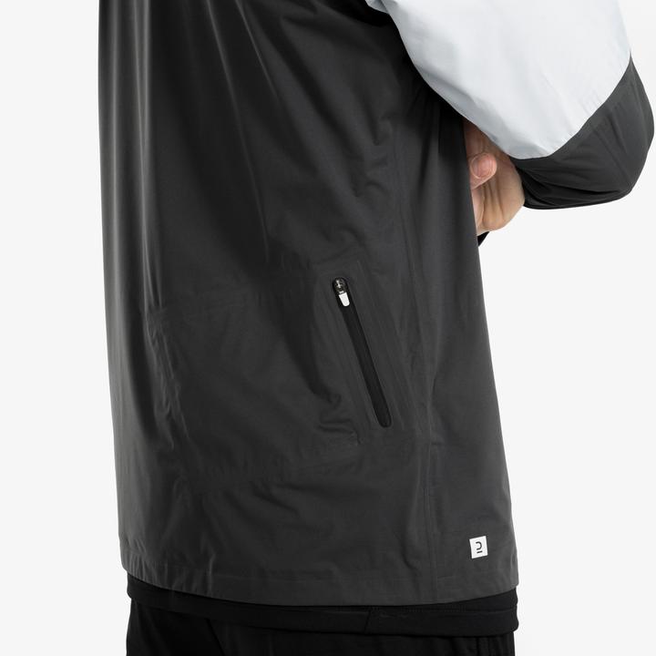 Produktbild Kipsta Damen/Herren Fussball Regenjacke - CLR weiss/schwarz (M)