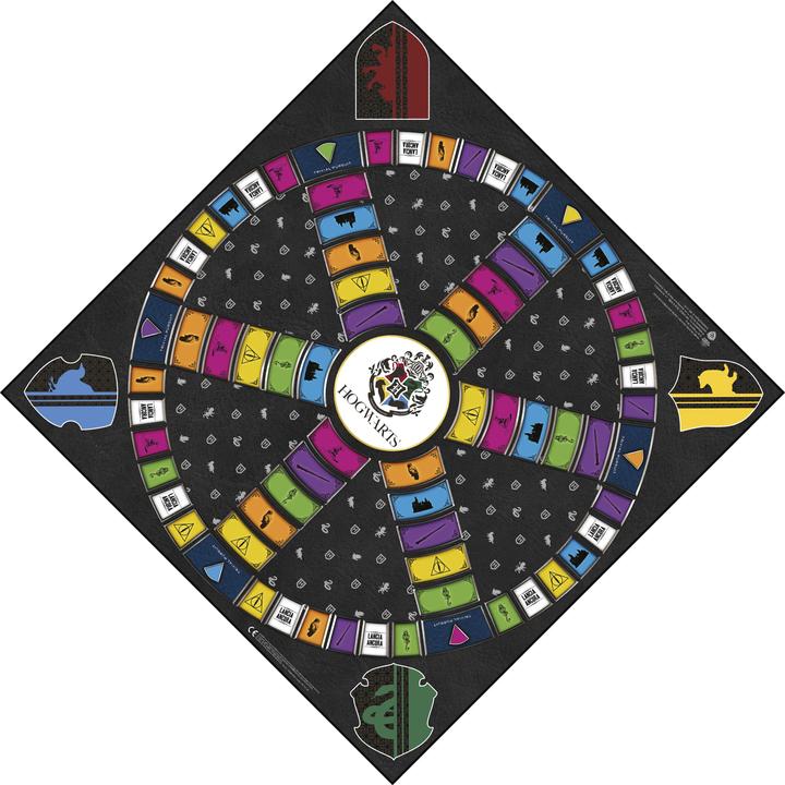 Actual product image Winning Moves WM00212-ITA-4 TRIVIAL PURSUIT - HARRY POTTER NEW 8-2021 (Italian)
