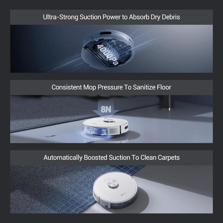 Actual product image EZVIZ RE4P (Robot vacuum)