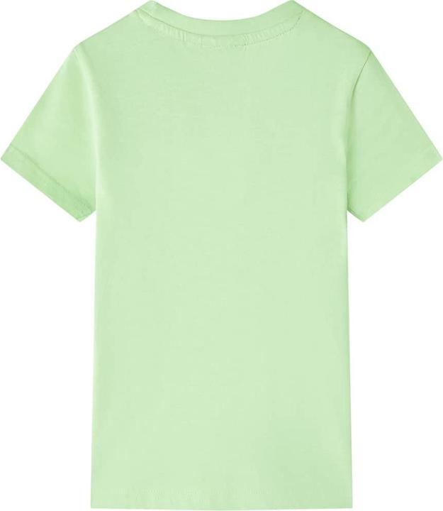 Immagine prodotto VidaXL T-shirt per bambini verde lime 104,Materiale: 100 % cotone,Colore (104)