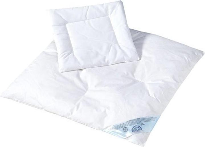 Julius Zöllner Ensemble de couettes pour enfants, duvet de plumes (35 x 40 cm)