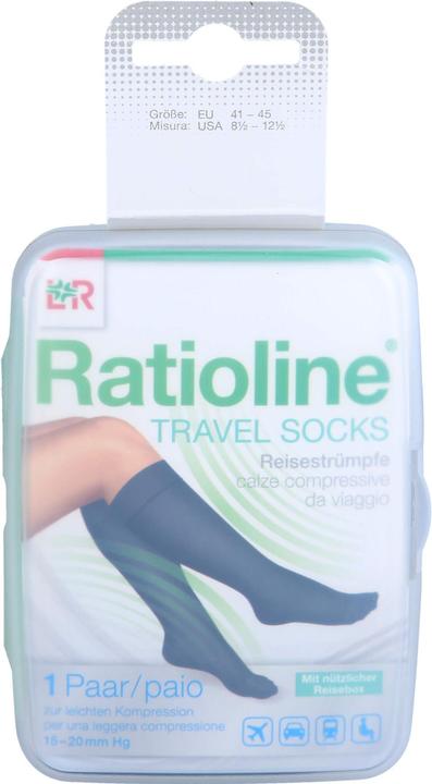 Actual product image Lohmann & Rauscher RATIOLINE TRAV SOCKS 41-45 (41 - 45)