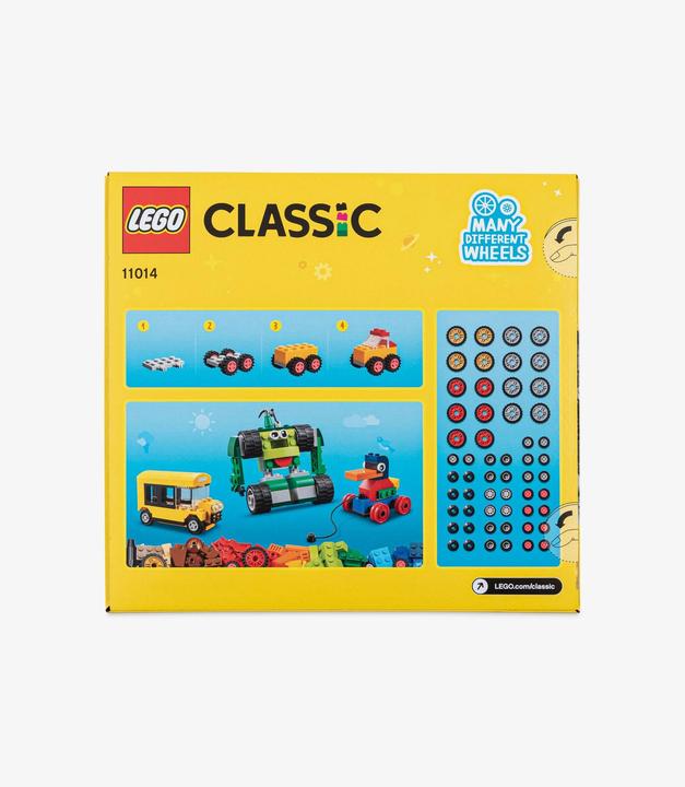 Actual product image LEGO Stone box with wheels (11014, LEGO Classic)