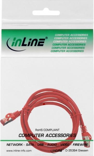 Image du produit InLine Câble de réseau (S/FTP, CAT6, 1 m)