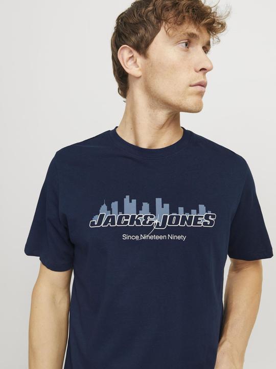 Produktbild Jack & Jones Gedruckt Rundhalsausschnitt T-shirt T-shirt (M)