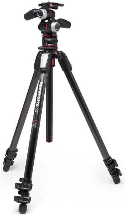 Produktbild Manfrotto 055XPRO Carbon Tripod w/3W H. (Metall)