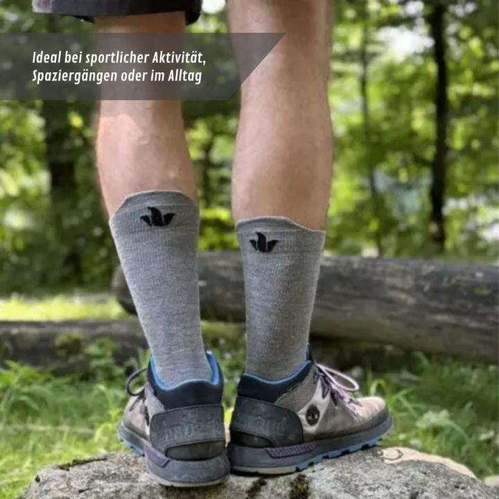 Image du produit Sportree 3er-Set Merino-Socken Gr. 39-42 Wandersocken Sportsocken Outdoorsocken (39 - 42)
