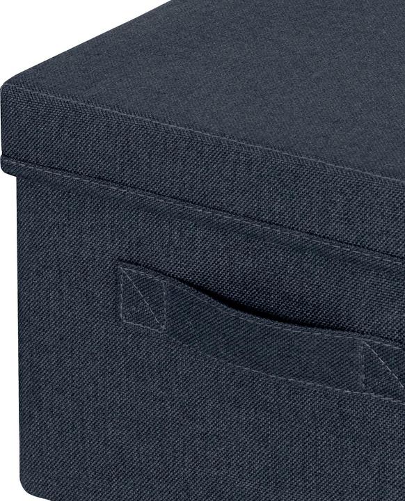 Image du produit Leitz Boîte de rangement en tissu 2pcs moyen veloursgr (6 x 30.5 x 43 cm, 22 l)