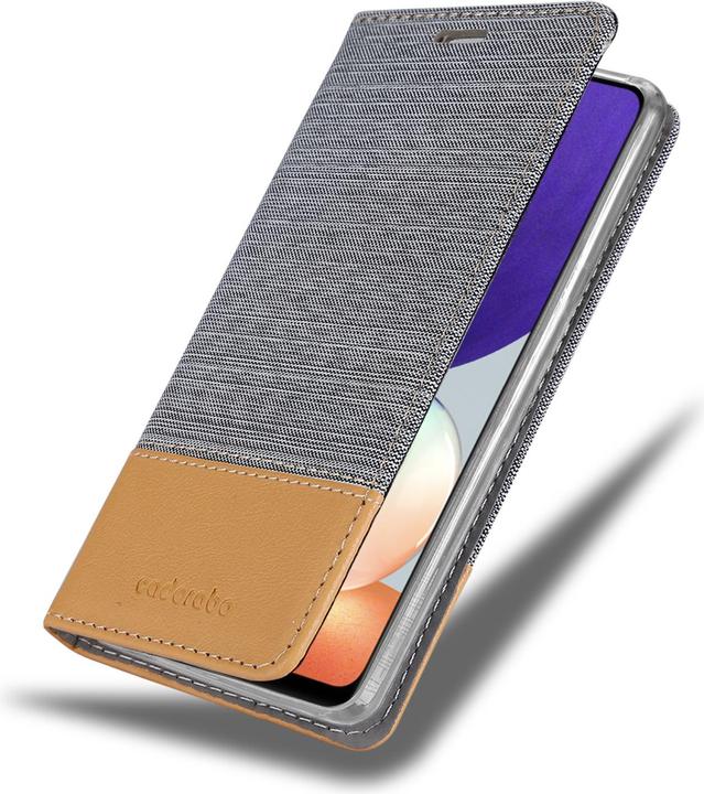 Produktbild Cadorabo Jeans Book Hülle (Samsung Galaxy M22, Samsung Galaxy A22, Samsung Galaxy A32)