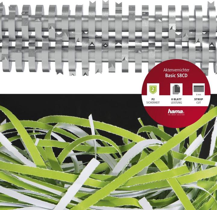 Produktbild Hama Basic S8CD (Streifenschnitt)