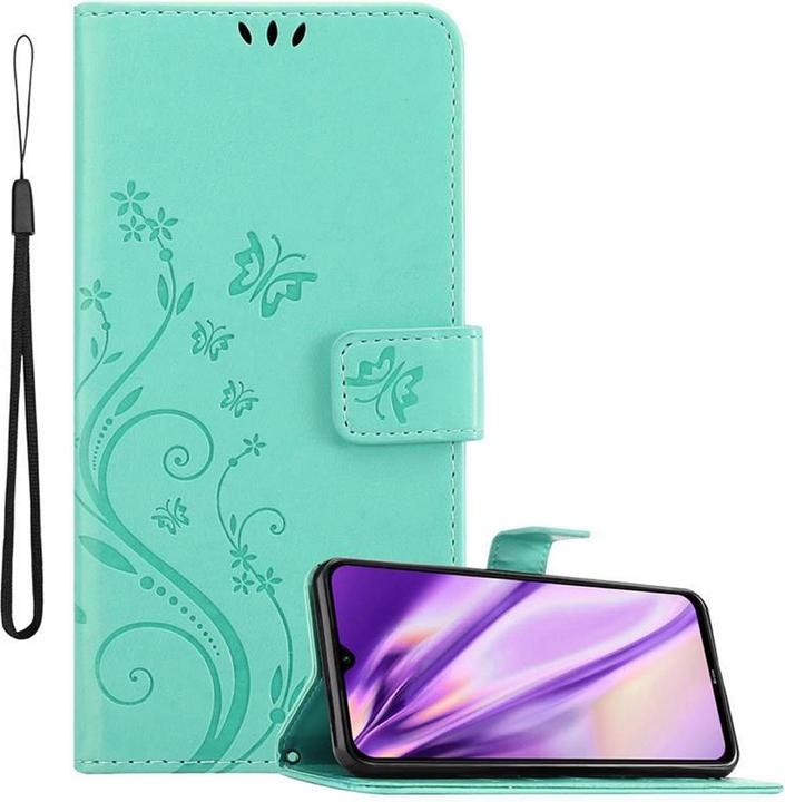 Produktbild Cadorabo Flower Book Hülle (Xiaomi Redmi Note 8)